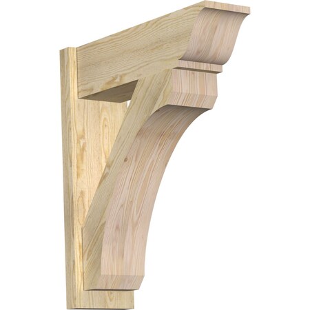 Ekena Millwork Legacy Traditional Rough Sawn Outlooker, Douglas Fir, 8"W x 26"D x 30"H OUT08X26X30LEC01RDF